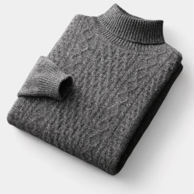 OLD MONEY Half-Collar Sweater