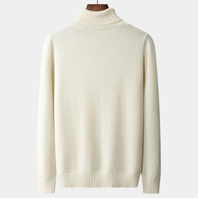 OLD MONEY Half-Collar Sweater