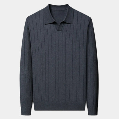 OLD MONEY Long-Sleeve Polo
