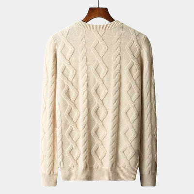 OLD MONEY Quilted Sweater