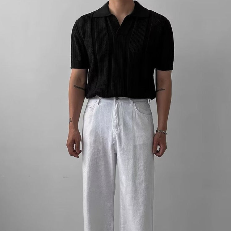 OLD MONEY Structured Polo