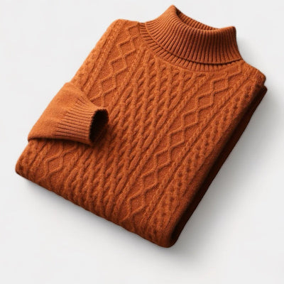 OLD MONEY Half-Collar Sweater