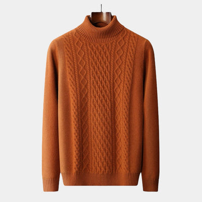 OLD MONEY Half-Collar Sweater
