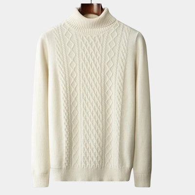 OLD MONEY Half-Collar Sweater