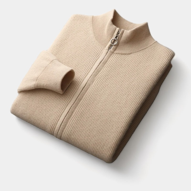 OLD MONEY Zip Sweater