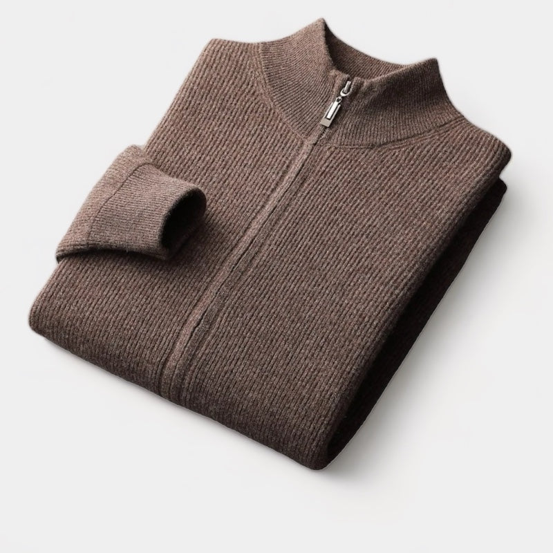 OLD MONEY Zip Sweater
