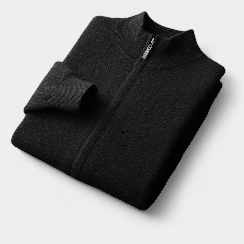 OLD MONEY Zip Sweater