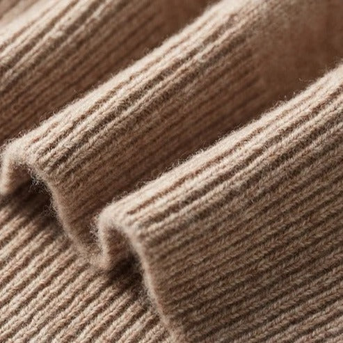 OLD MONEY Quarter-Zip Sweater