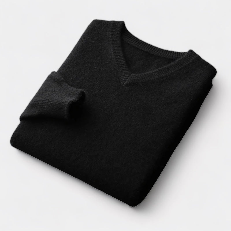 OLD MONEY V-Neck Sweater