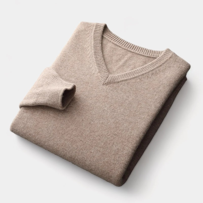 OLD MONEY V-Neck Sweater
