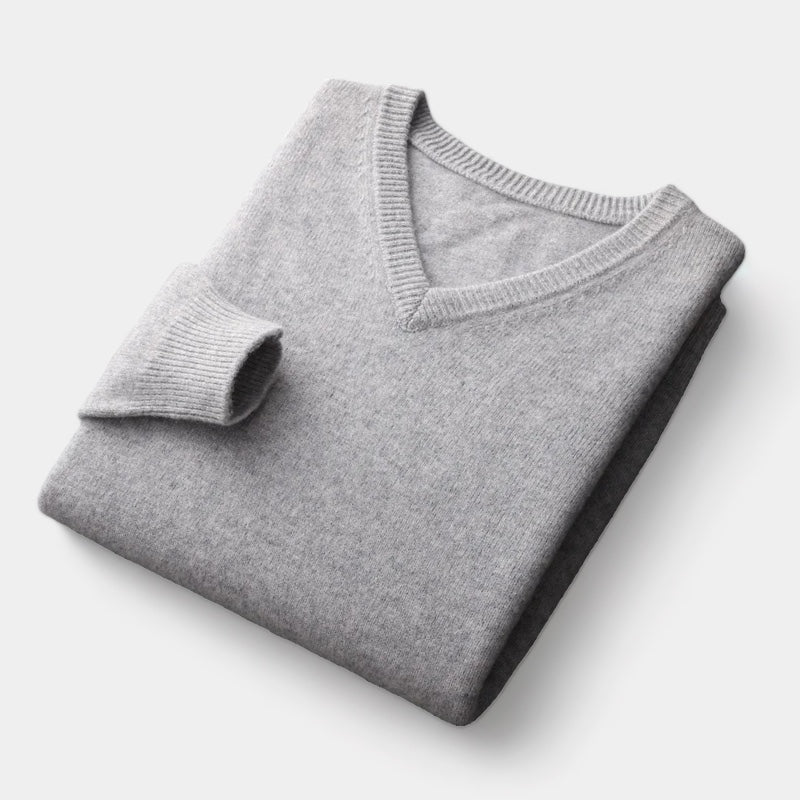 OLD MONEY V-Neck Sweater