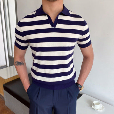 OLD MONEY V-Neck Polo