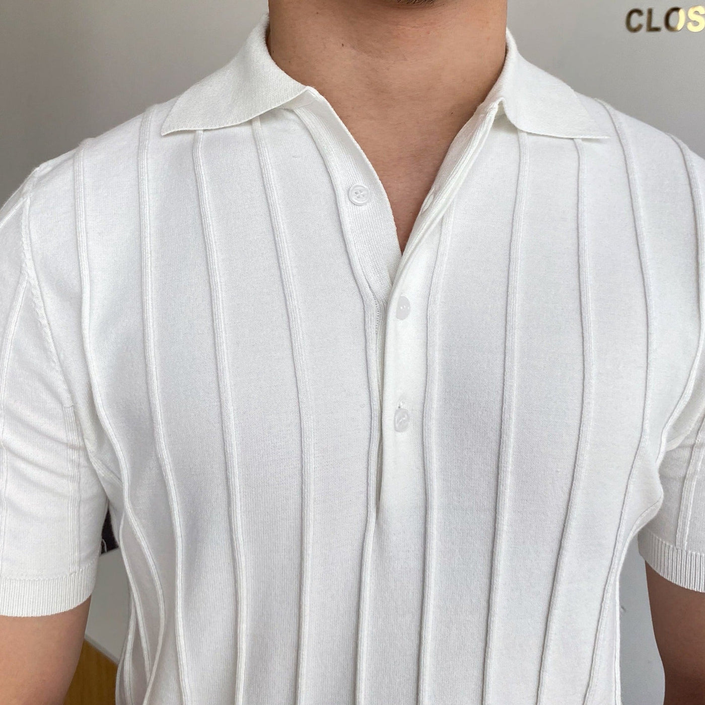 OLD MONEY Striped Polo