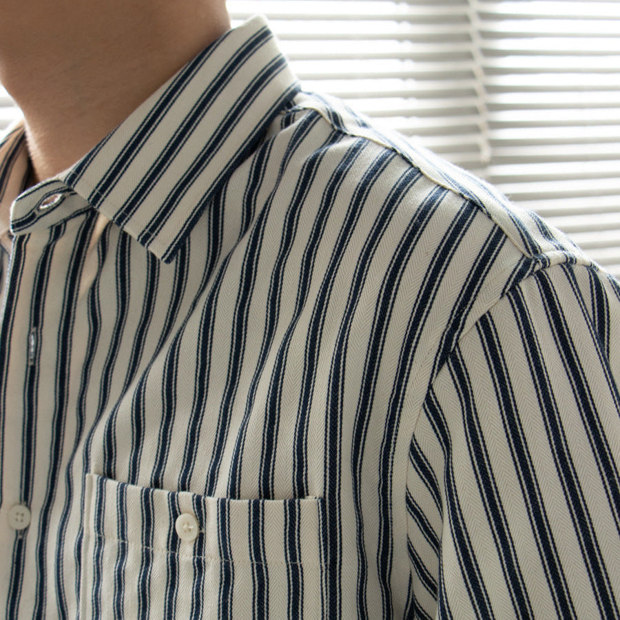 Striped Long-Sleeve Shirt