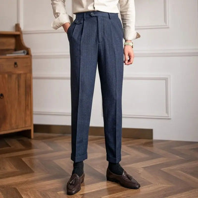 OLD MONEY Straight-Leg Trousers